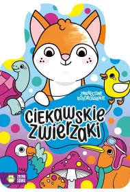 Zakr�cone kolorowanie. Ciekawskie zwierzaki
