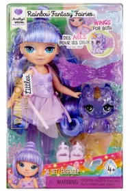 Rainbow High Littles Fantasy Fairies Doll - Amethy Mga Entertainment