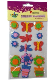 Titanum Naklejki filcowe Kwiaty