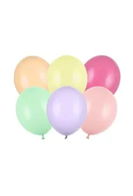 PartyDeco Balony Strong 30cm Pastel Mix A10 30425