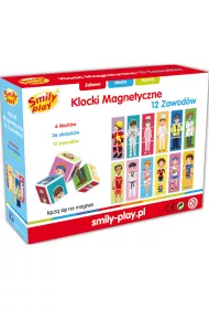 Klocki magnetyczne 12 zawodw
