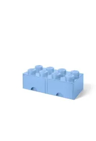 Szuflada klocek LEGO Brick 8 Jasnoniebieska