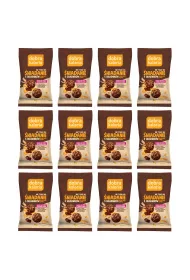 Dobra Kaloria Kulki mocy niadaniowe owsiane - gorzka czekolada zgrzewka 12 x 40 g