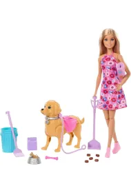 Barbie Spacer z pieskiem czy�cioszkiem Mattel