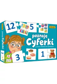 Puzzle Poznaj� cyferki Adamigo