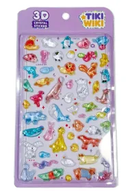 Kiddisvit Naklejki 3D Crystal Zwierz�tka
