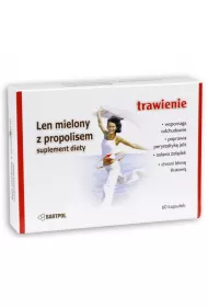 Bartpol Len mielony z propolisem - suplement diety 60 tab.