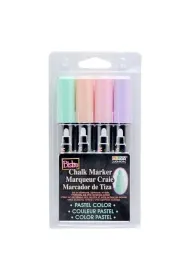 Marvy Markery kredowe Bistro Chalk 4 kolory