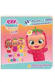 Owocowe bobasy. Cry babies. Puzzle i kolorowanki