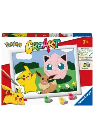 Malowanie po numerach CreArt - Pokemon Ravensburger