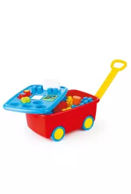Edukacyjny wzek z klockami 5099 50991 Dolu