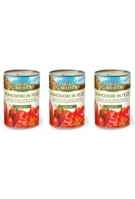 La Bio Idea Pomidory krojone bez sk�ry Zestaw 3 x 400 g Bio