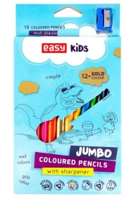 Easy Stationery Kredki tr�jk�tne Jumbo 13 szt.
