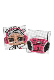 Diamentowa mozaika na magnes - LOL Boombox 9x9cm Ideyka