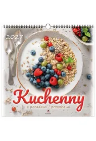 Kalendarz 2027 wieloplanszowy 33x33cm Kuchenny