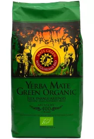 Organic Mate Green Yerba mate green mas guarana 400 g Bio