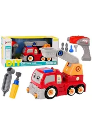 Ci�ar�wka kresk�wkowa DIY czerwony z wysi�gnikiem LeanToys