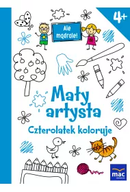 Ma�y artysta czterolatek koloruje ale m�drale