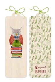 Cozywood Zak�adka drewniana Sowa