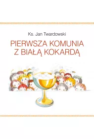 Pierwsza komunia z bia�� kokard�