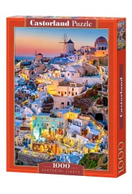 Puzzle 1000 el. Santorini Lights Castorland