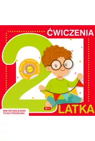 wiczenia 2-latka z naklejkami
