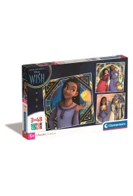Puzzle 3x48 el. SuperColor. Wish Clementoni