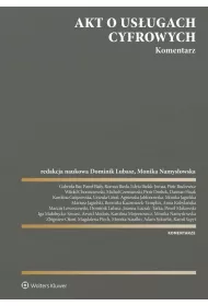eBook Akt o usugach cyfrowych. Komentarz pdf epub