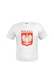Koszulka z nadrukiem biaa L