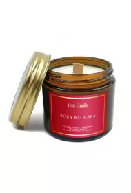 Your Candle wieca sojowa zapachowa z drewnianym knotem ra baccara 120 ml