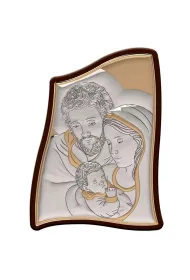 Obraz srebrny �wi�ta Rodzina 14,5x10,5cm