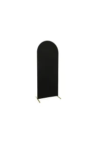 PartyDeco Pokrowiec na stojak �uk czarny 200x80cm