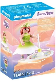 Playmobil Princess Magic Niebia�ski t�czowy b�czek z ksi�niczk� 71364