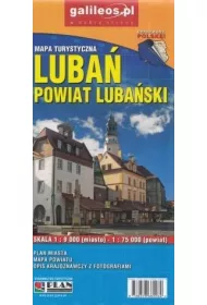 Mapa turystyczna - Luba�/Powiat Luba�ski