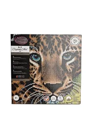 Epee Obraz na p��tnie z mozaik� Lampart 30x30cm