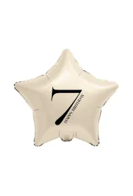 Godan BALON FOL GWIAZDA 7 KREM 44CM GO B/C