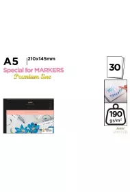 Artix Szkicownik A5/30K do marker�w