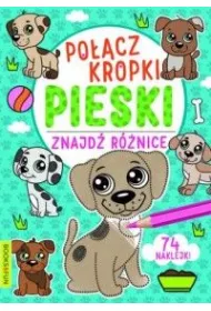Pieski. Po��cz kropki, znajd� r�nic�
