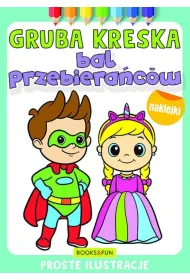 Bal przebiera�cow. Gruba kreska