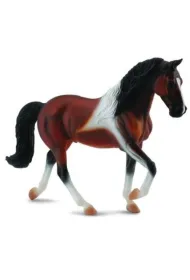 Collecta. Ogier rasy Pinto Bay spaceruj�cy