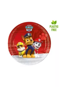 Procos Talerzyki papierowe Psi Patrol 20cm 8 szt.