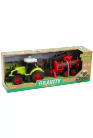 Traktor z przyczep� i d�wi�kiem Trifox