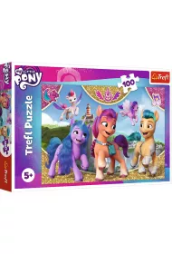 Puzzle 100 el. My Little Pony. Kolorowa przyja�� Trefl