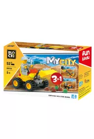 Klocki Blocki MyCity 3w1 52 elem.