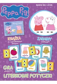 Literowe potyczki �winka Peppa bawi� si� i ucz�