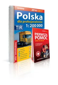 Polska dla profesjonalist�w. Atlas samochodowy 1:200 000. Pierwsza pomoc (2016/2017)
