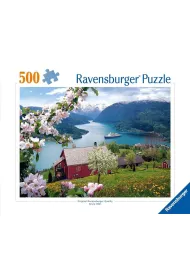 Puzzle 500 el. 2D Skandynawska idylla Ravensburger