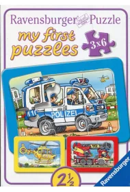 Puzzle 3x6 el. S�u�by ratunkowe 061150 Ravensburger