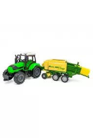 Traktor z przyczep pod kloszem New Fashion Vehicles 101761