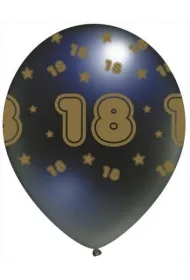 GoParty Balon nadruk "Black gold"